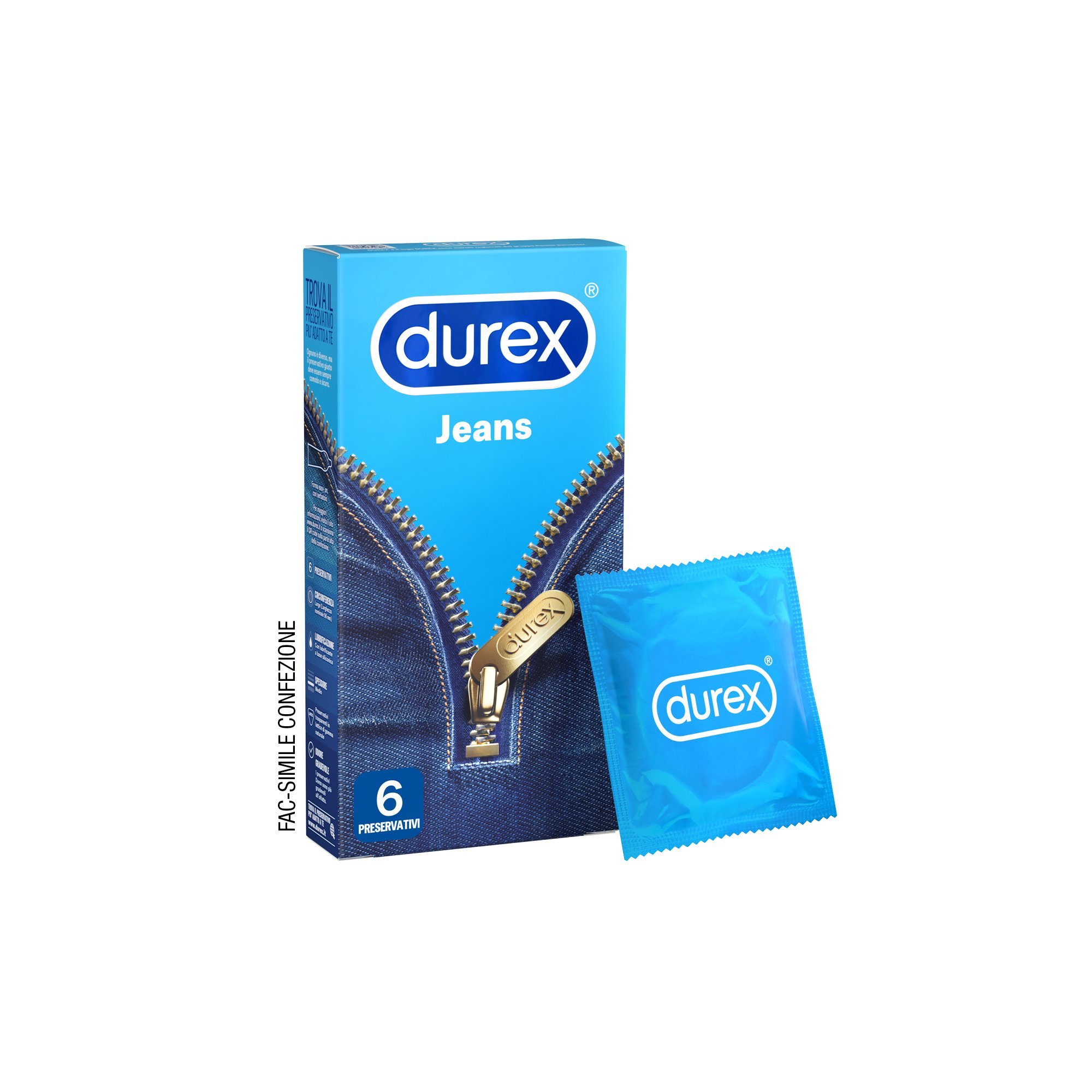 

durex Jeans 6 Profilattici