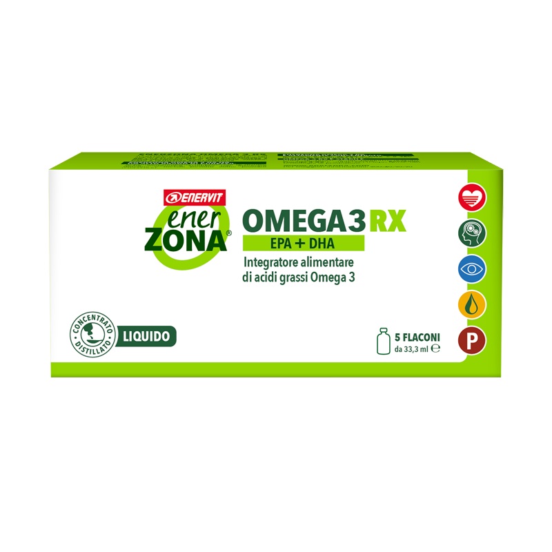 EnerZona Omega 3 RX Liquido Enervit 5x33,3ml