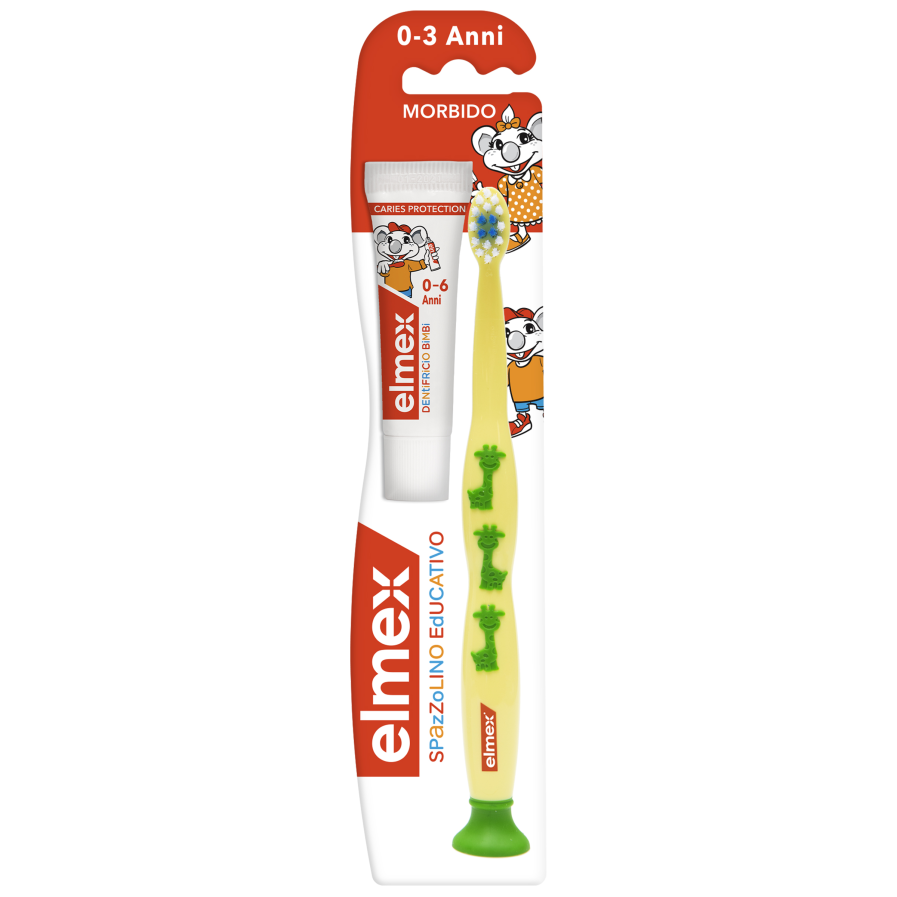 Image of elmex(R) Spazzolino Educativo 0-3 Anni + Dentifricio033