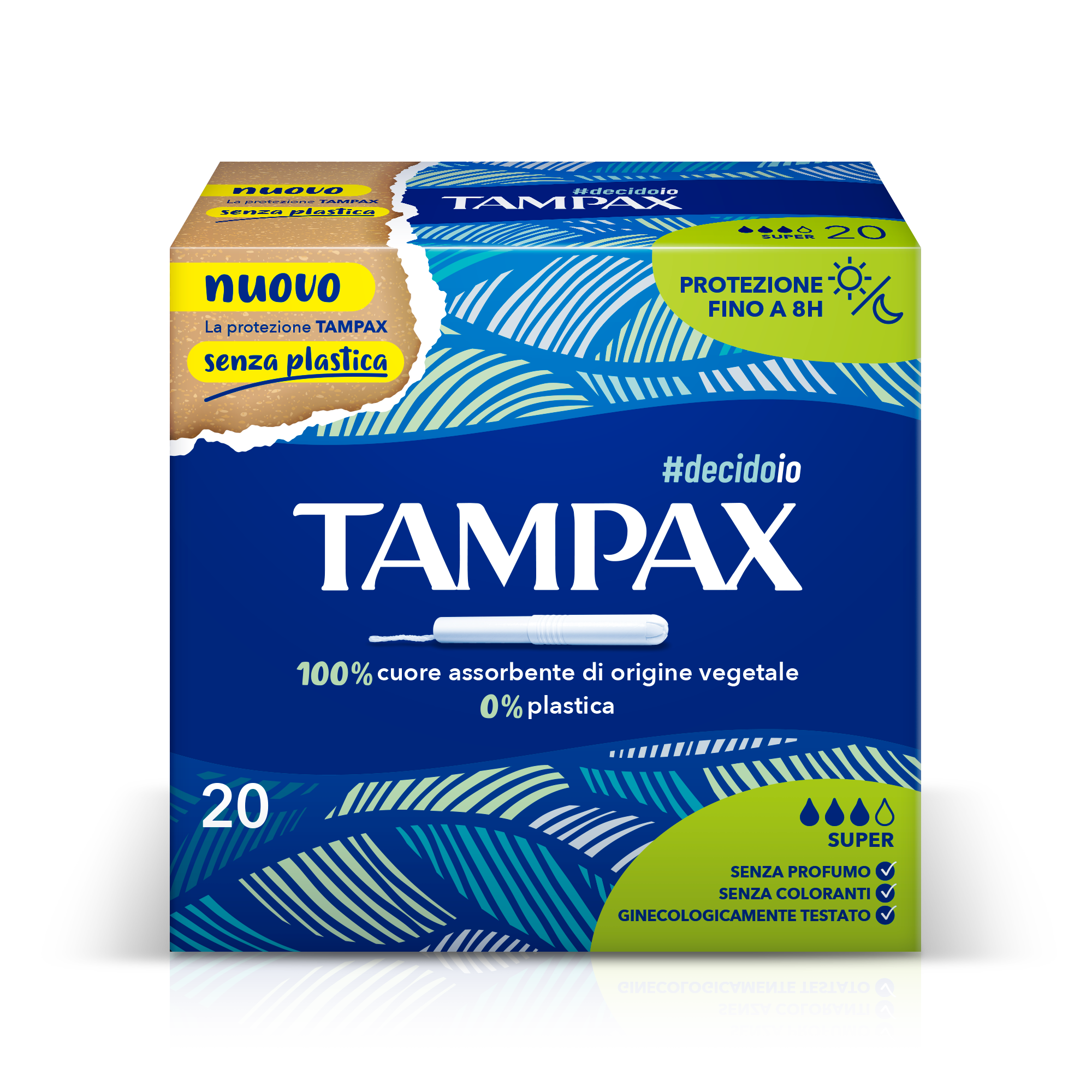 Image of Tampax Blue Box Super 20 Assorbenti Interni