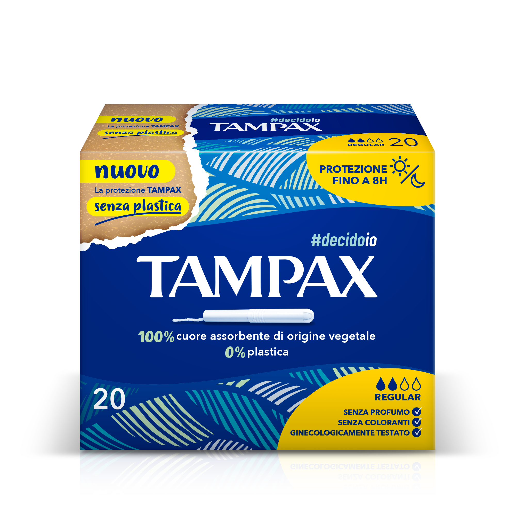 Image of Tampax Blue Box Regular 20 Assorbenti Interni