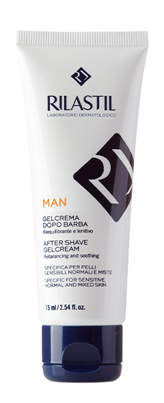 Image of Man Gel Crema Dopobarba Rilastil(R) 75ml033