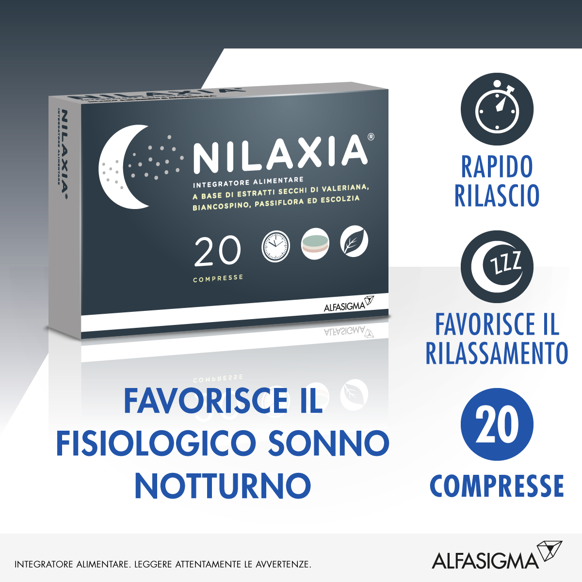 

Nilaxia Alfasigma 20 Compresse