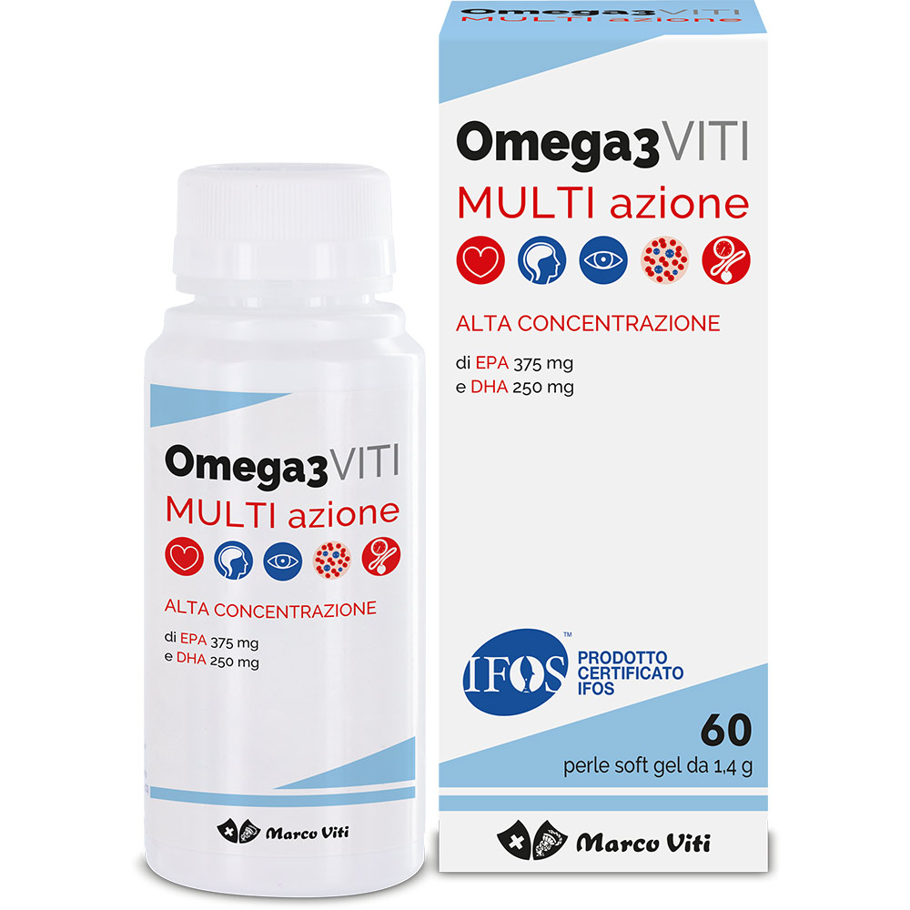 Omega 3 Viti Multi Azione 60 Perle Softgel