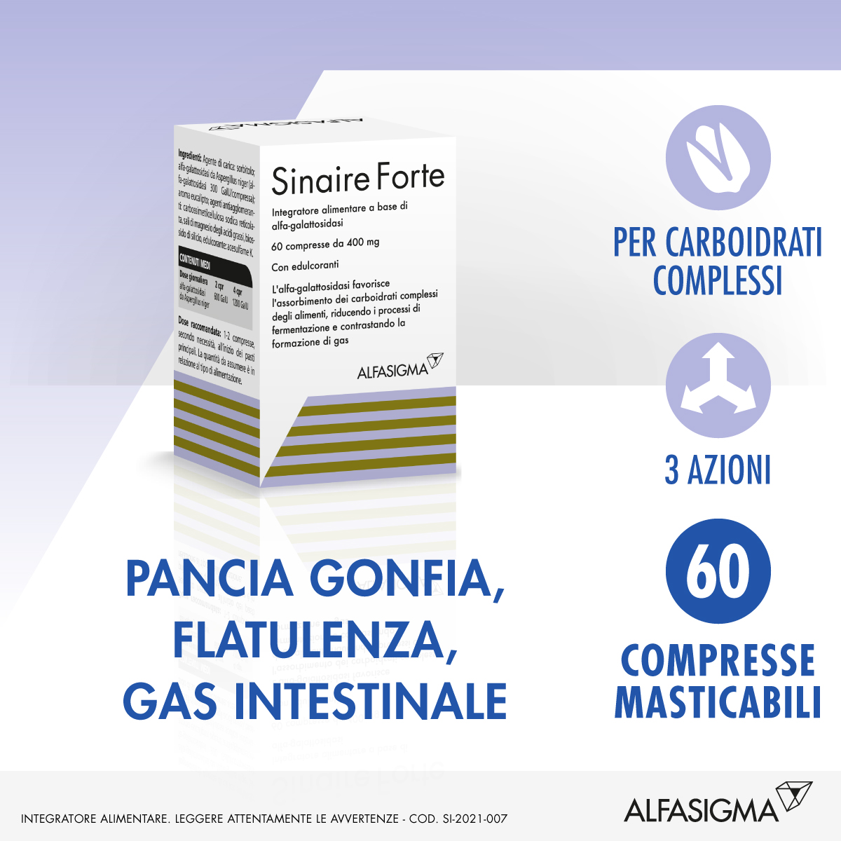 

Sinaire Forte Alfasigma 60 Compresse