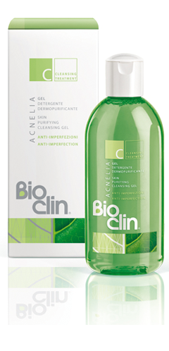 Image of Acnelia C Gel Detergente Dermopurificante BioClin(R) 200ml