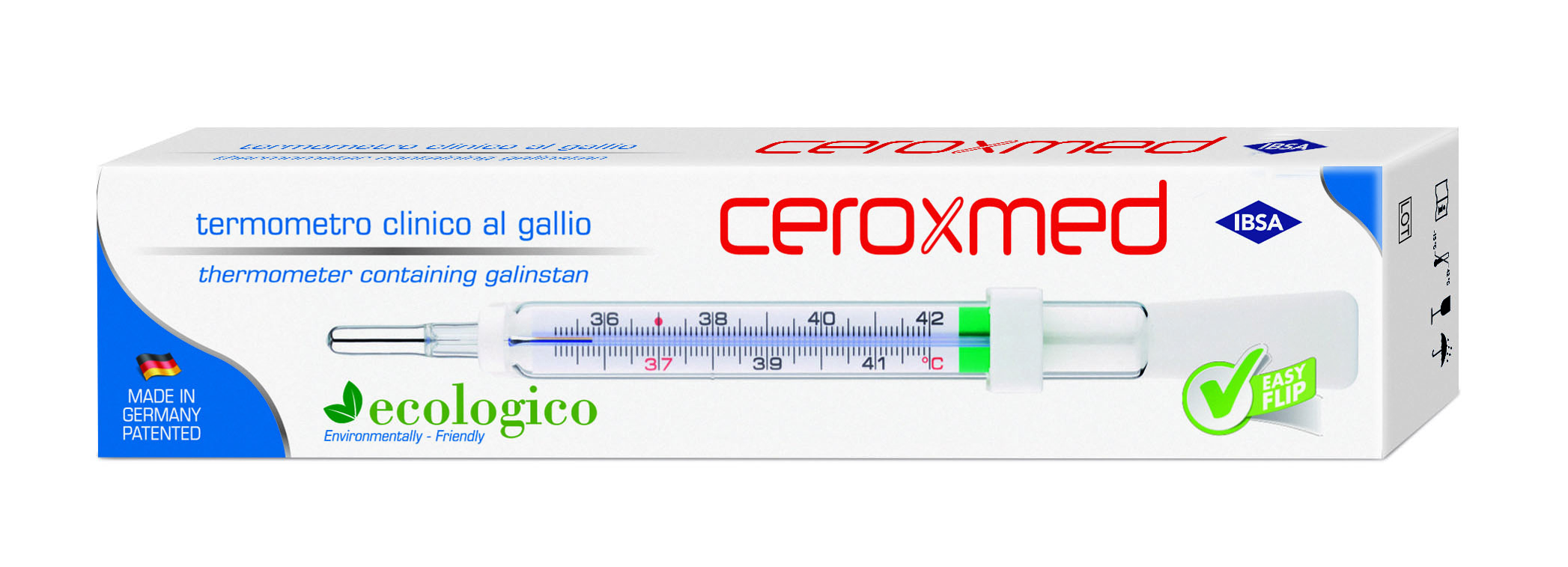 

Ceroxmed Termometro Clinico Al Gallio IBSA