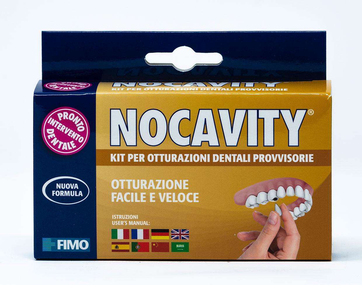 Image of Nocavity Kit Otturazioni Dentali Provvisorie Fimo Kit033