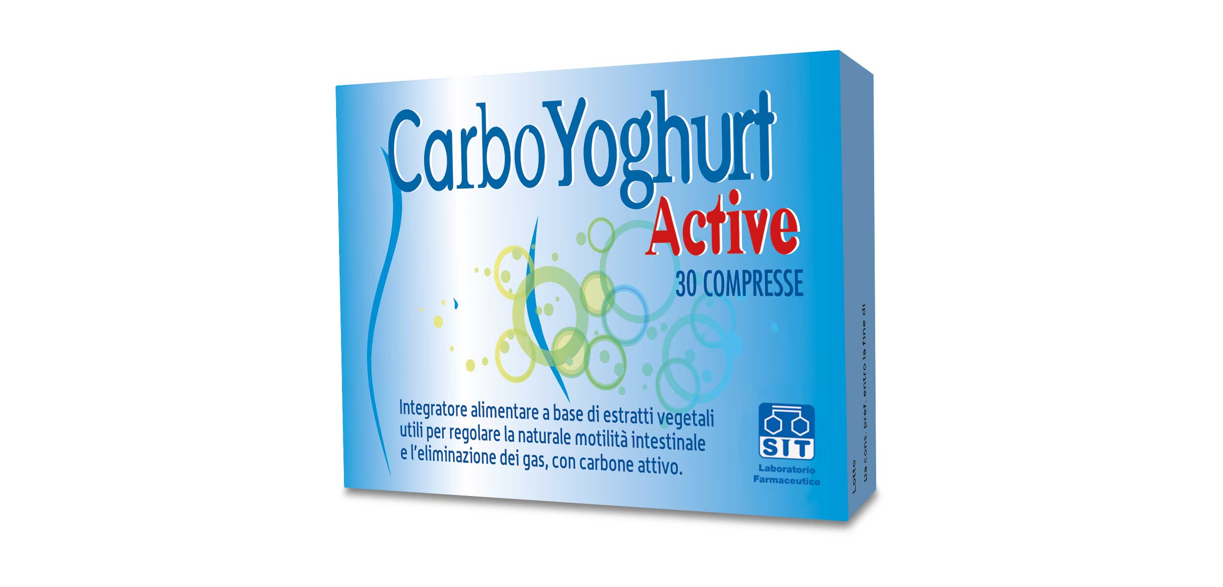 

Carbo Yoghurt Active SIT Laboratorio Farmaceutico 30 Compresse