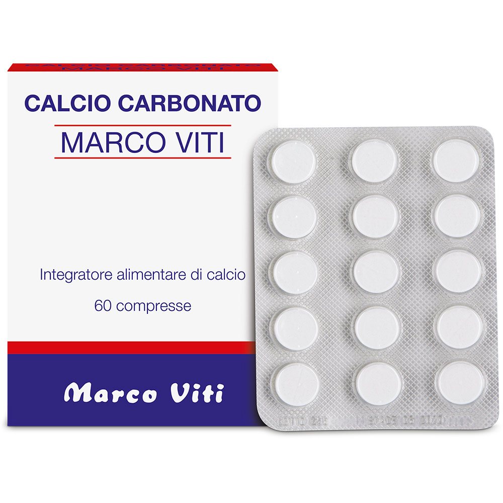 

Calcio Carbonato Marco Viti 60 Compresse