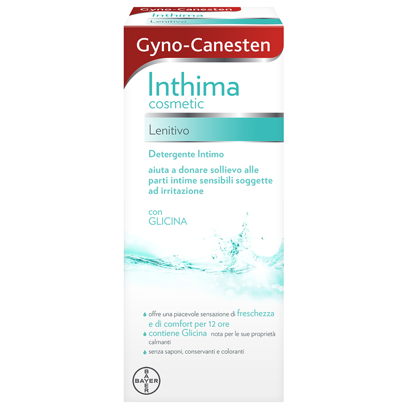 Gyno-Canesten Inthima Cosmetic Lenitivo Bayer 200ml