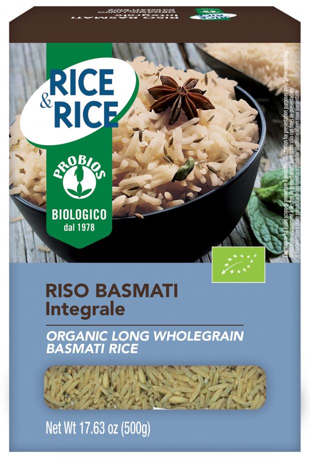 Rice&Rice Riso Basmati Integrale Probios 500g