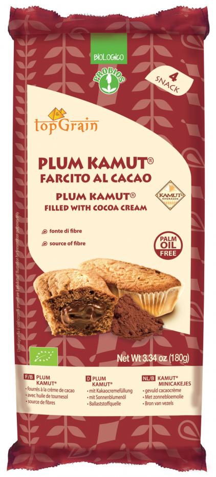 TopGrain Plum Kamut Farcito Al Cacao Probios 180g