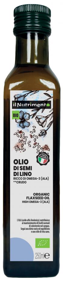 Il Nutrimento Olio Di Semi Di Lino 250 Ml-image