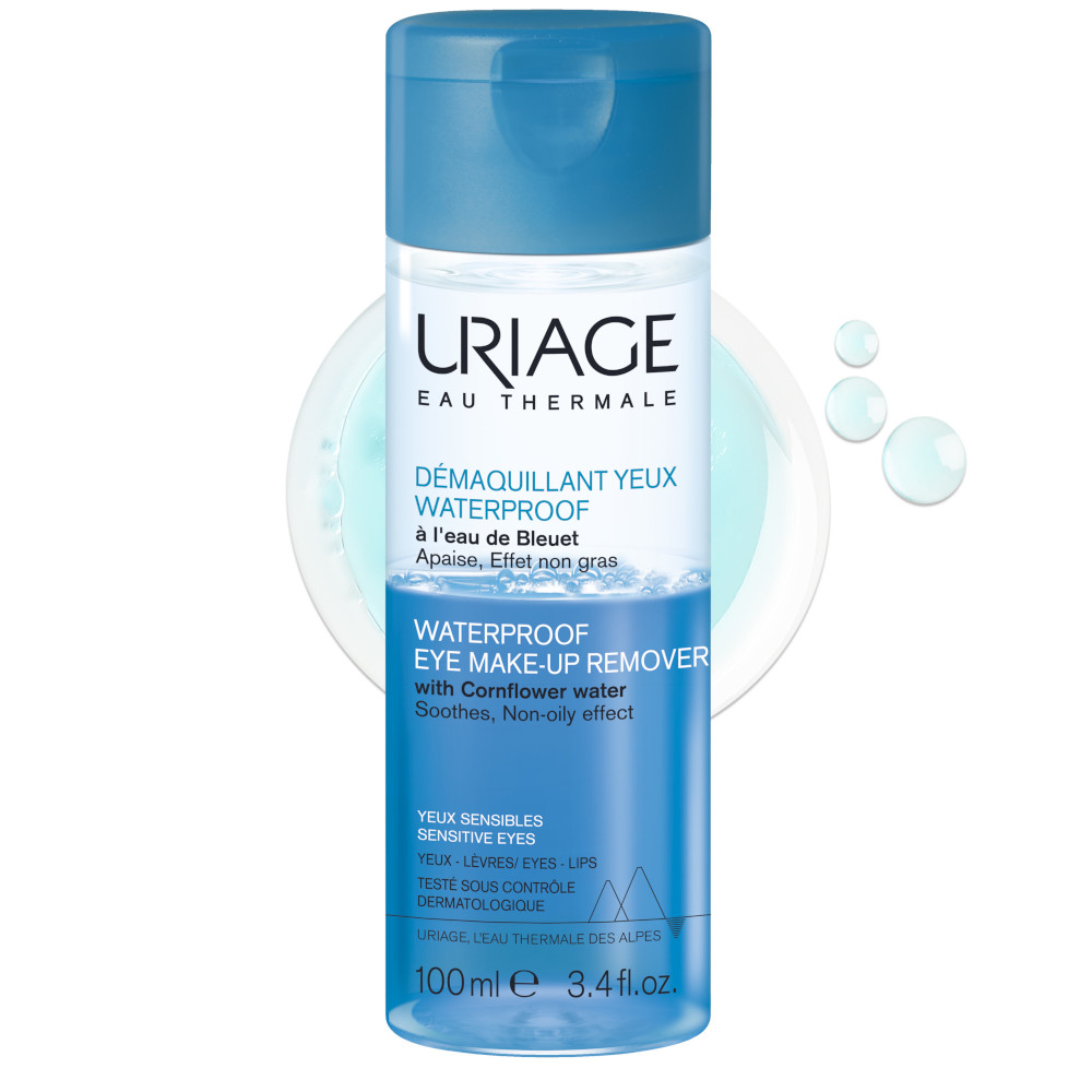 Image of Struccante Occhi Waterproof Uriage 100ml