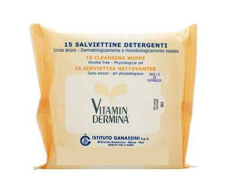 Image of VitaminDermina(R) Salviettine Detergenti 15 Pezzi033