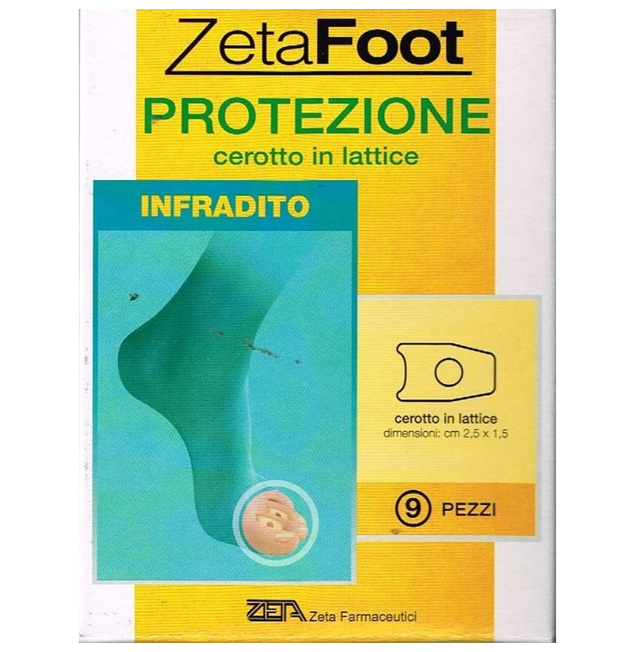 

ZetaFoot Protezione Infradito Zeta Farmaceutici 9 Pezzi