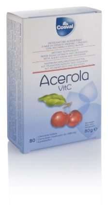 Acerola Vitc 80 Tavolette