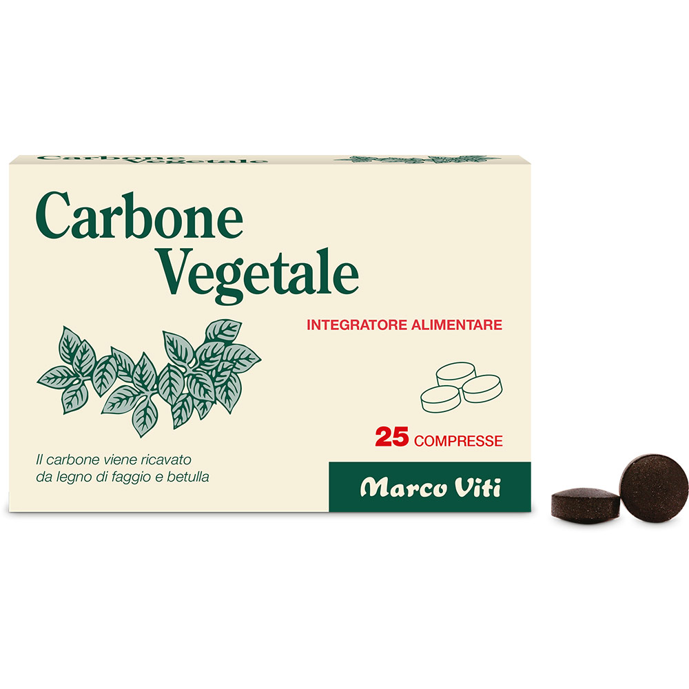 Carbone Vegetale Marco Viti 25 Compresse