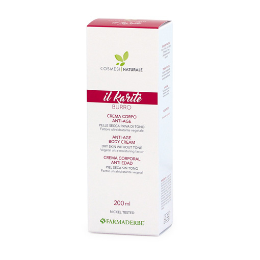 Image of Karitè Crema Corpo Anti-Age Farmaderbe 200ml033