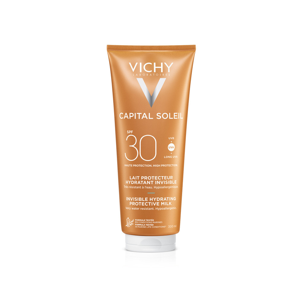 Image of Capital Soleil Spf30 Lait Protecteur Hydratant Invisible Vichy 300ml