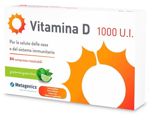 

Vitamina D 1000 UI Metagenics 84 Compresse