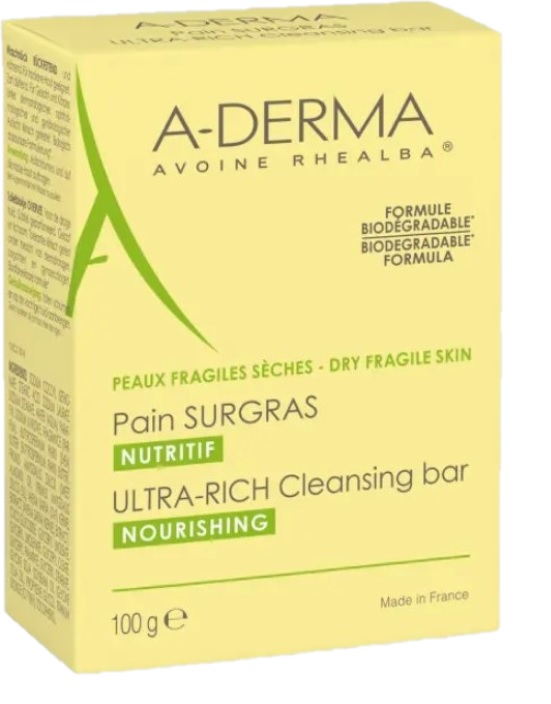 Image of Les Indispensables Pain Surgras A-Derma 100g033