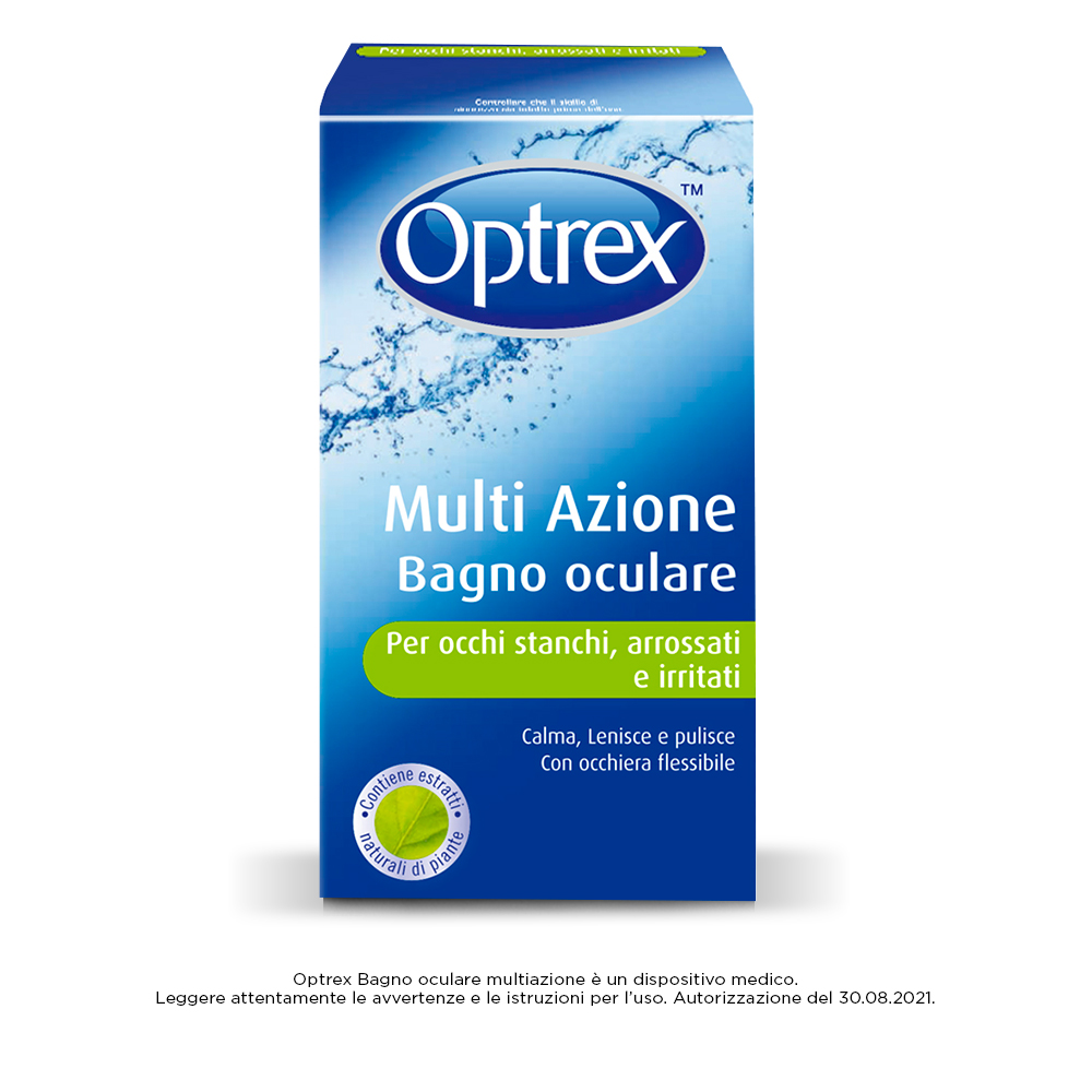 

Multi Azione Bagno Oculare Optrex 110ml