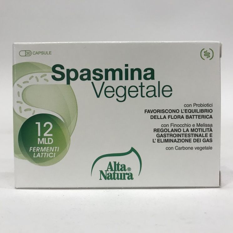 

Spasmina Vegetale 30 opercoli 500mg