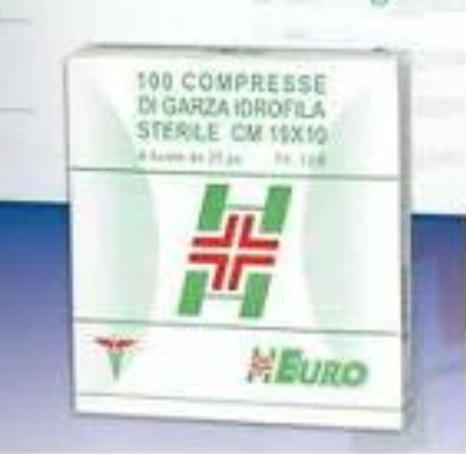 

Garza Sterile 10x0cm CuraMed 100 Pezzi