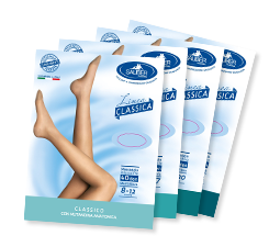 Sauber Linea Classica Collant 70Den Microrete Colore Cioccolato Taglia 3-image