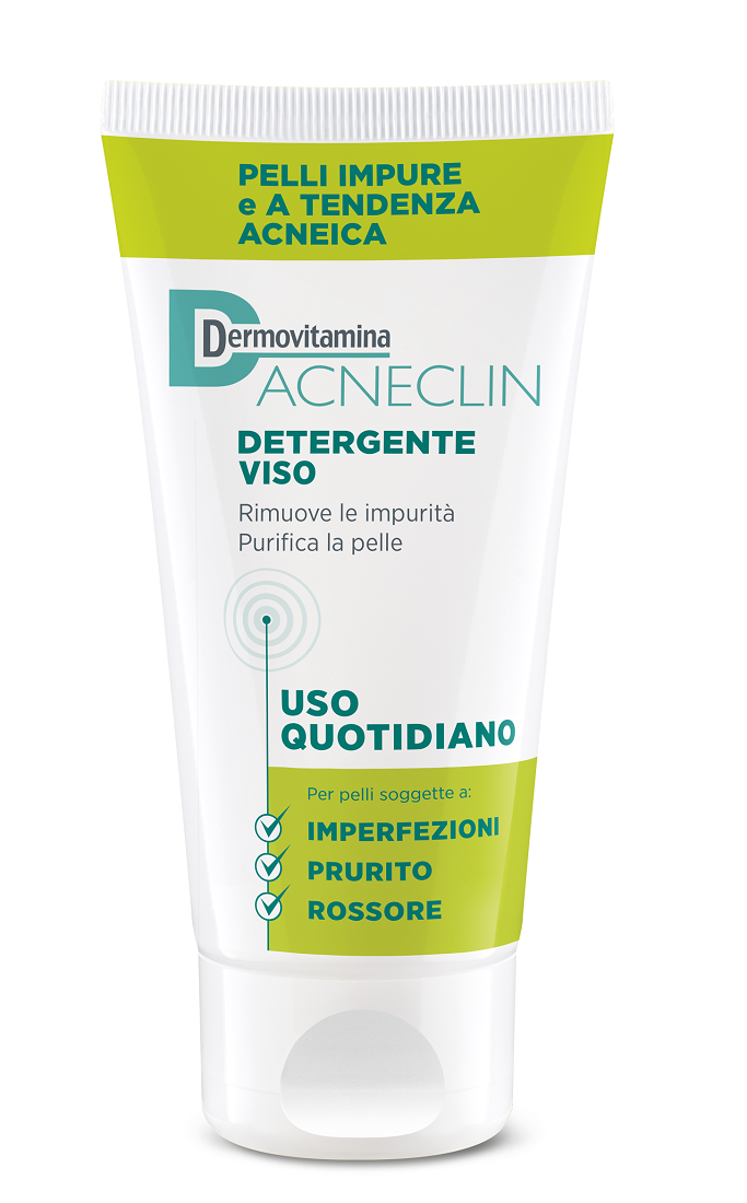 Image of Acneclin Detergente Viso Dermovitamina 200ml