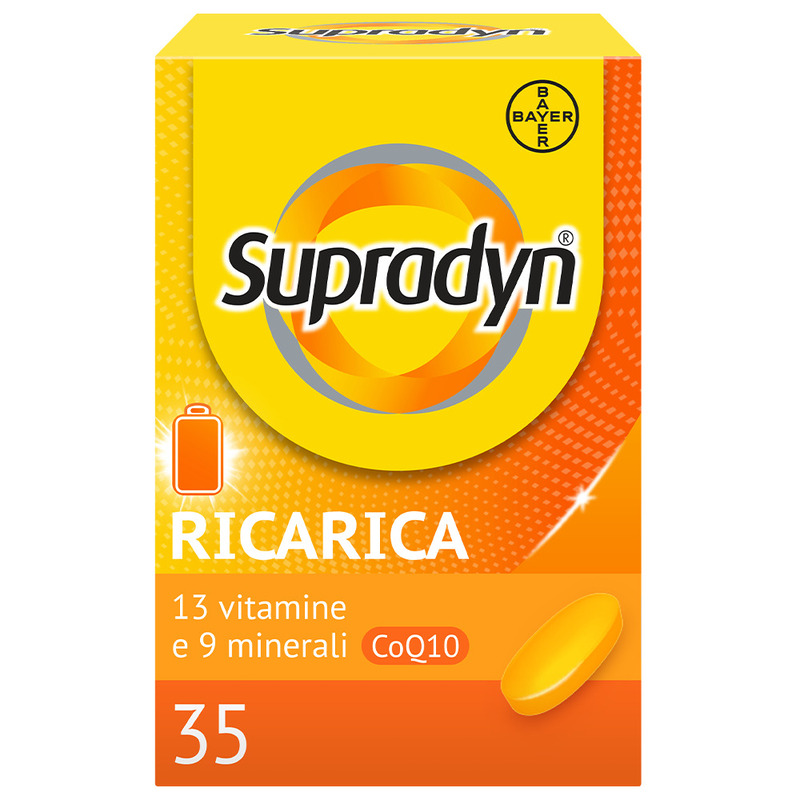 

Supradyn Ricarica Bayer 35 Compresse Rivestite