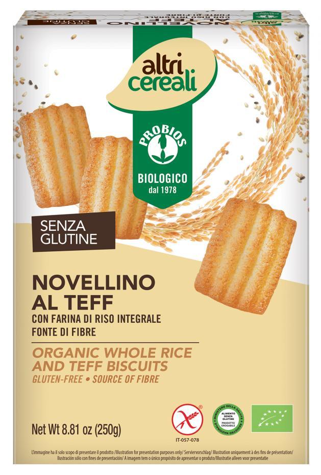 Image of Altri Cereali Novellino Al Teff Con Riso Integrale Probios 250g