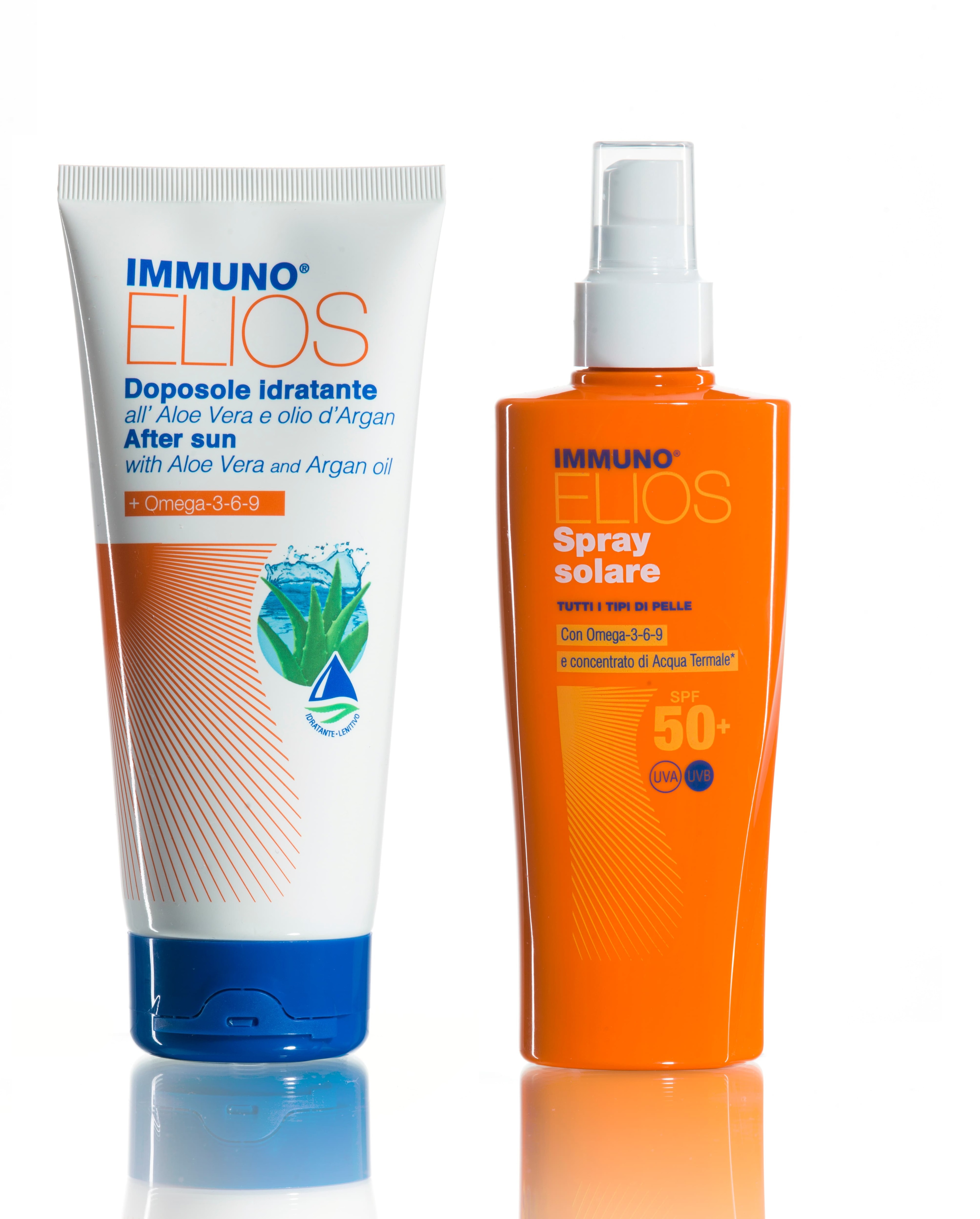 Image of Immuno Elios Spray Solare SPF50+ e Crema Doposole Morgan Pharma033