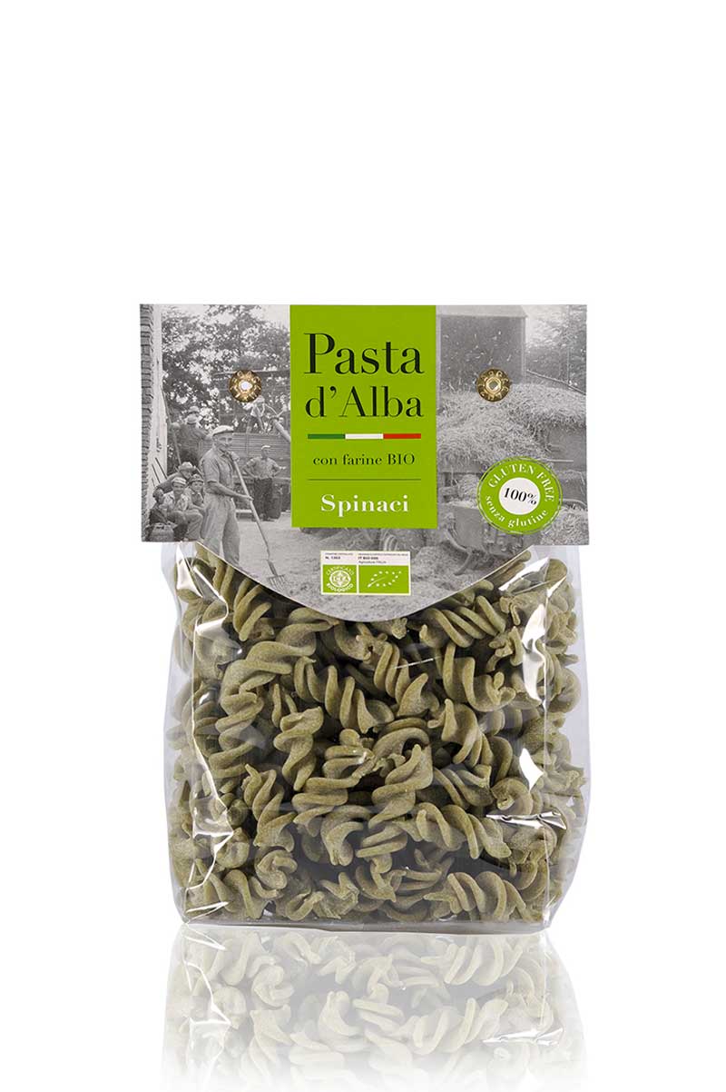 Image of Fusilli di Riso e Spinaci Pasta D&#39;Alba 250g033