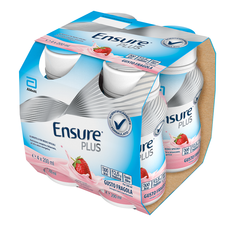 

Ensure PLUS Fragola Abbott 4x200ml