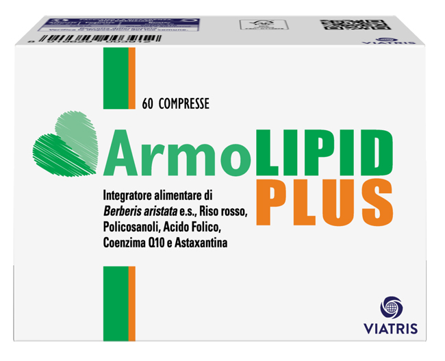 Image of Armolipid Plus Viatris 60 Compresse