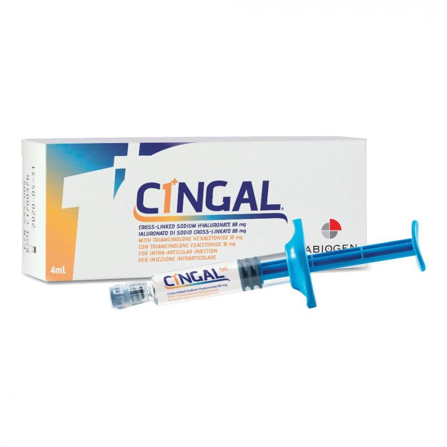 Cingal Siringa Pre-Riempita Intrarticolare 4 ml