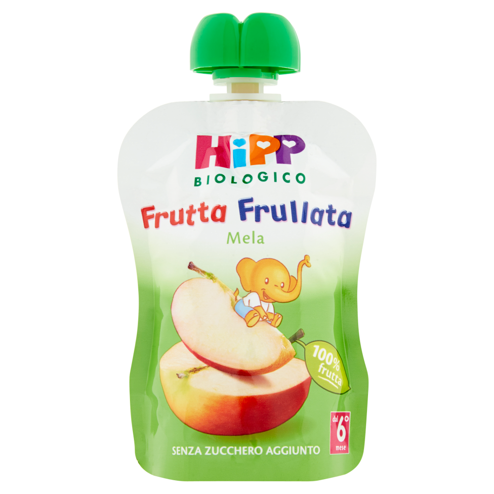 Image of Frutta Frullata HiPP Biologico Mela 90g