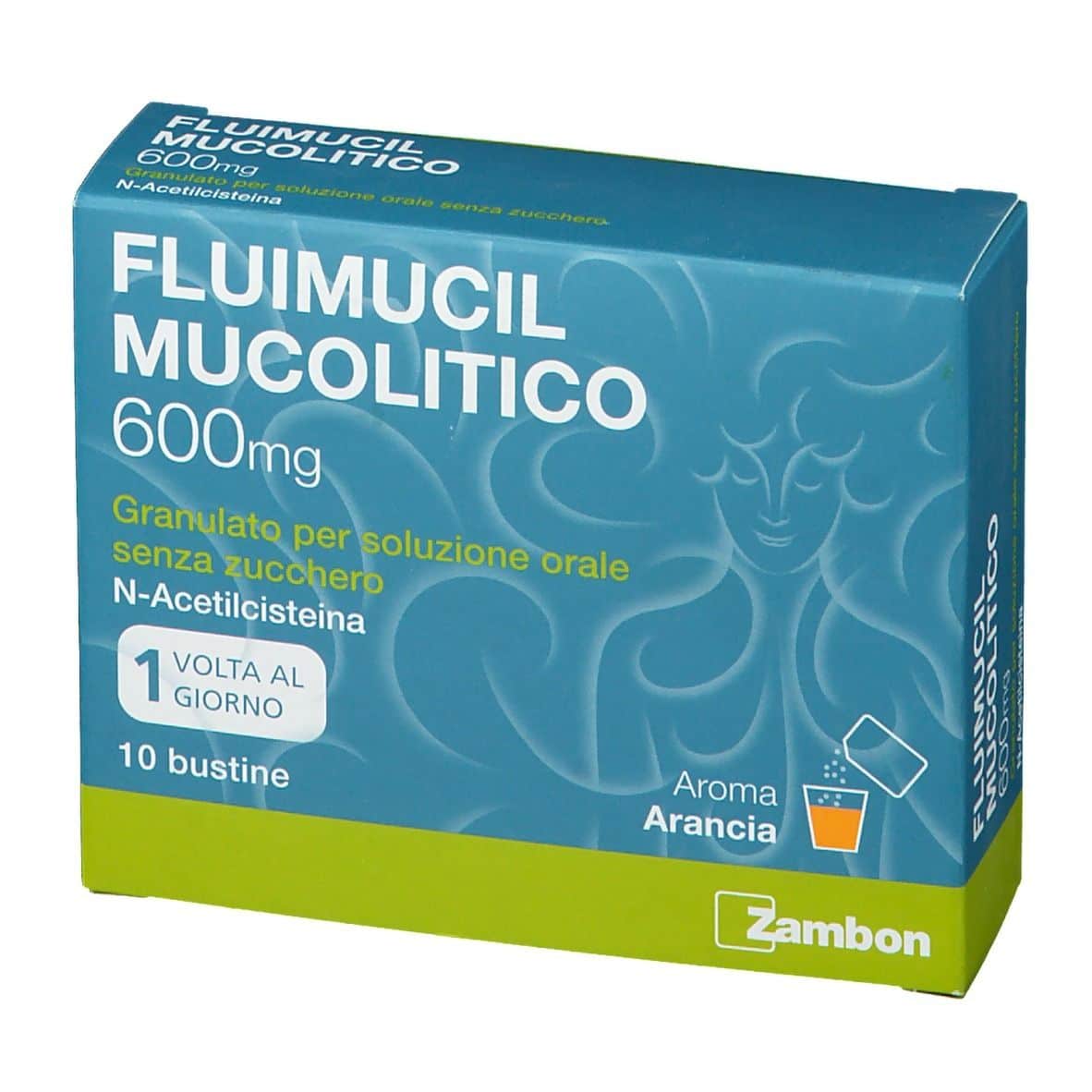 Fluimucil Mucolitico 600 mg Zambon 10 Bustine