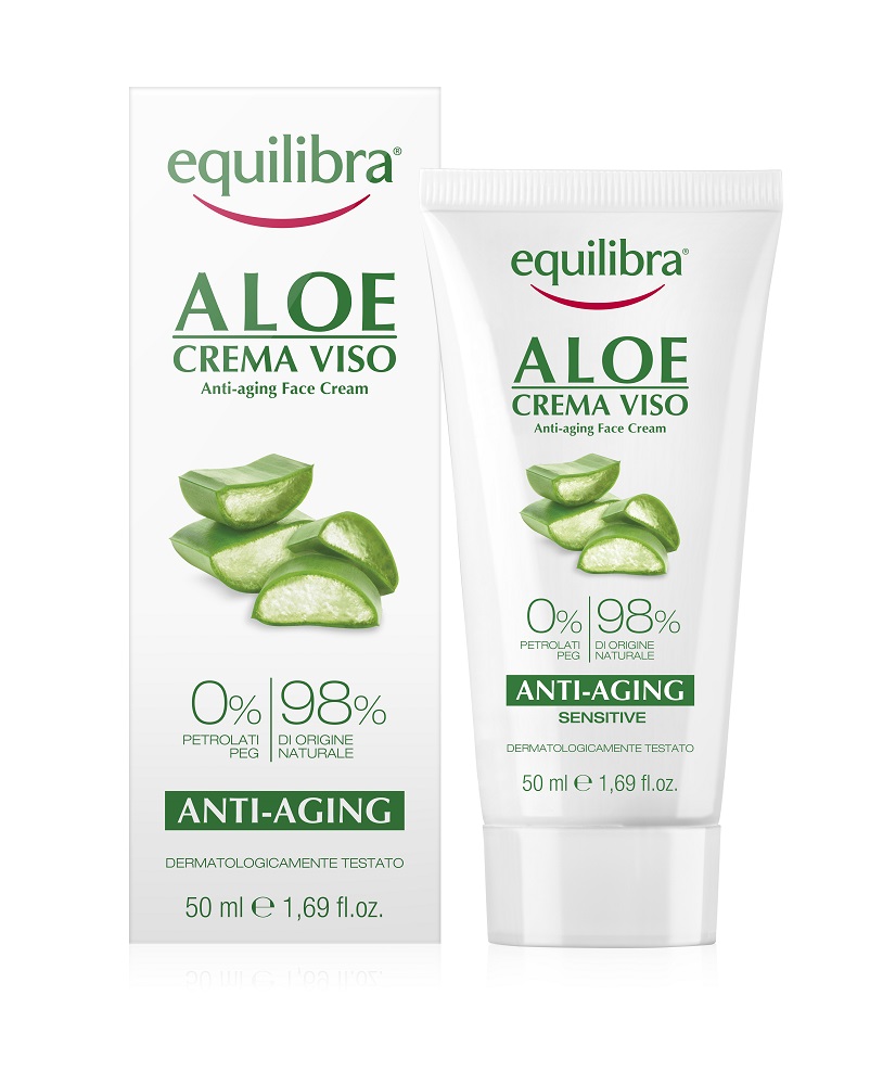 Image of Aloe Crema Viso Anti-Aging Equilibra 50ml