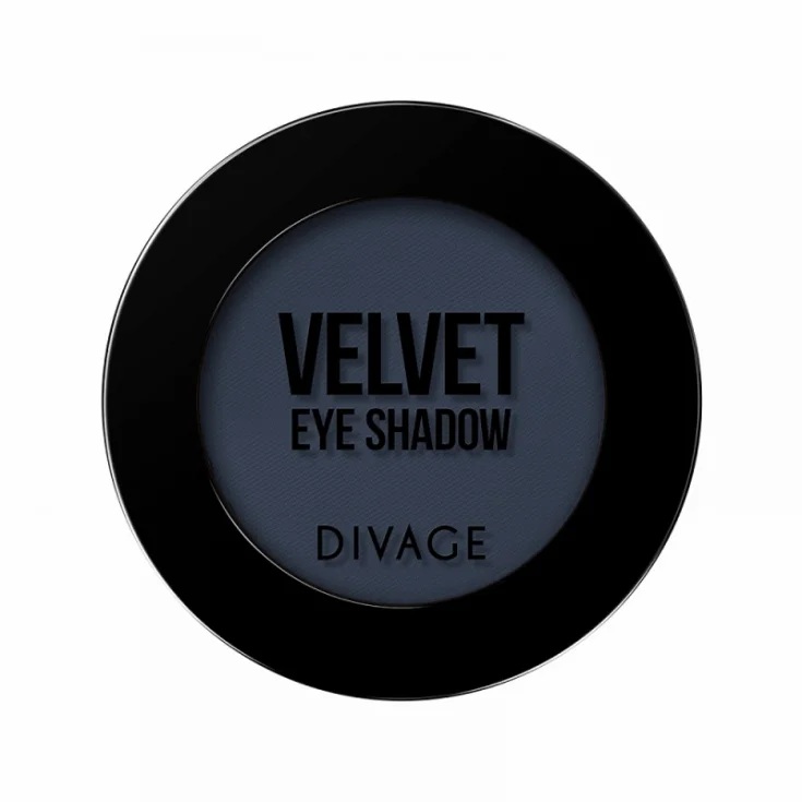 Image of Velvet Eye Shadow 19 Dark Blue Divage033