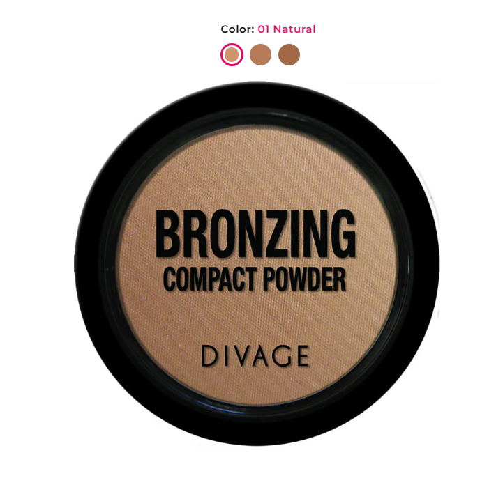 Image of Bronzing Compact Powder 01 Natural Divage033