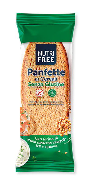 Image of Panfette Monoporzione Ai Cereali NutriFree 80g033