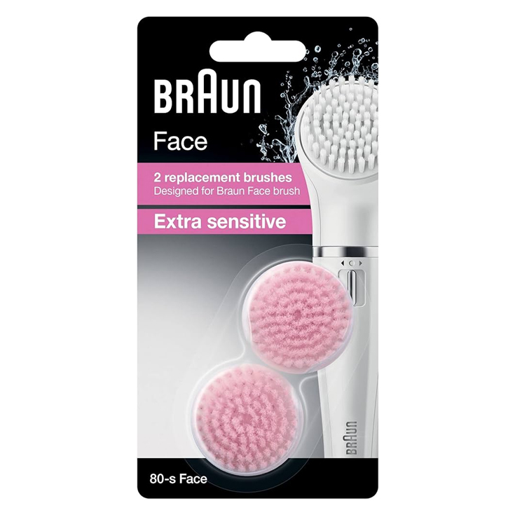 Image of Braun Face SE80 S Extra Sensitive Spazzole Di Ricambio033