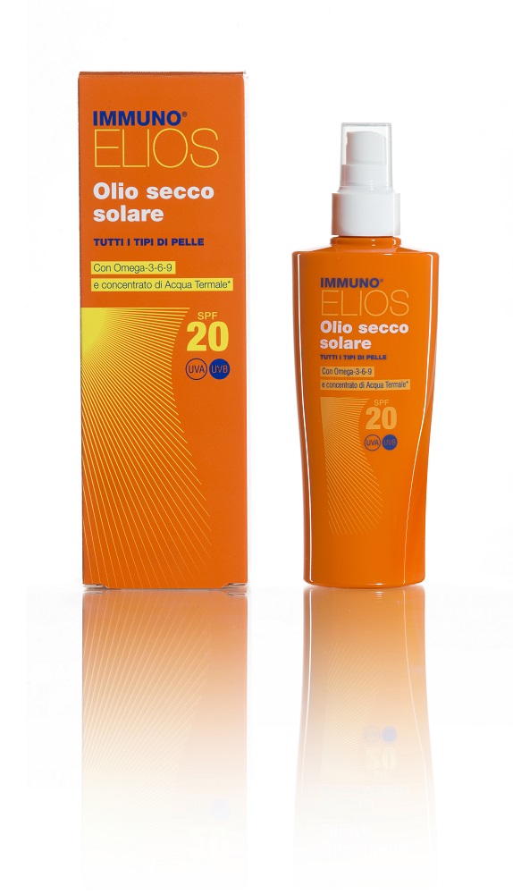 Image of Immuno Elios Olio Secco Solare Spray SPF20 Morgan Pharma 200ml
