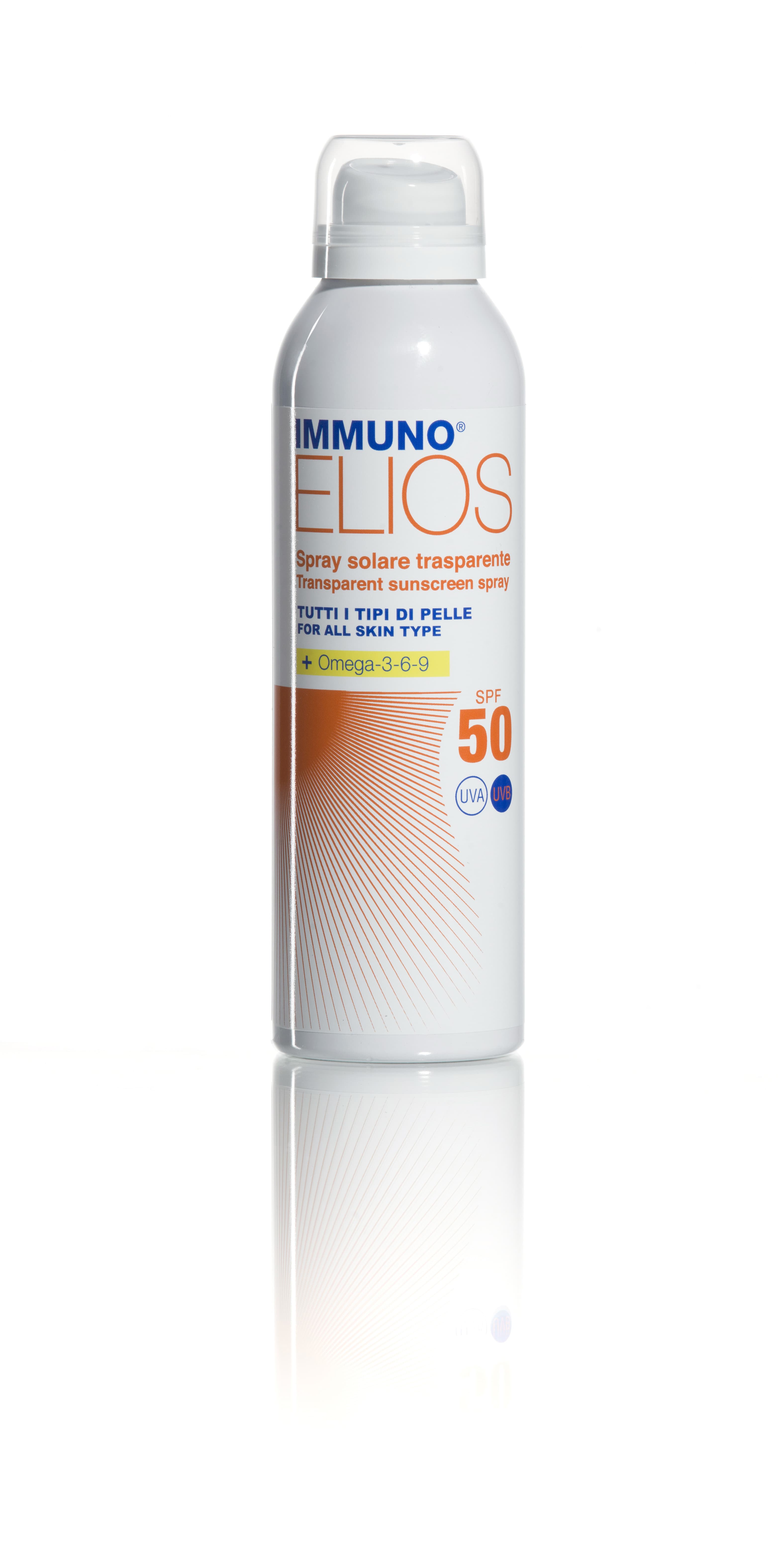 Image of Immuno Elios Spray Solare Trasparente SPF50 Morgan Pharma 150ml033