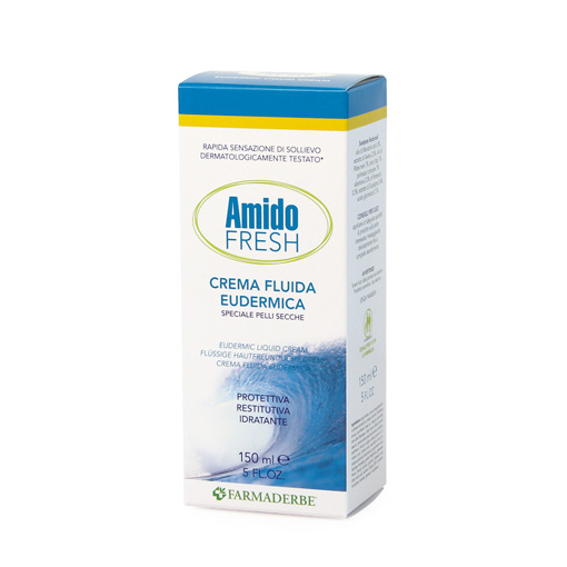 Image of Amido Fresh Crema Fluida Eudermica Farmaderbe 150ml