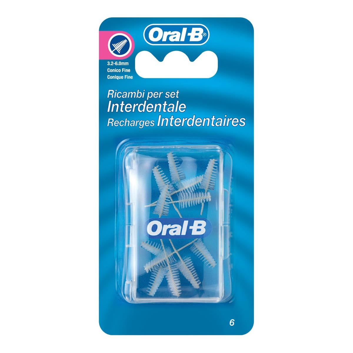 Image of Oral-B(R) Ricambi per Set Interdentale Conico 6x3.2 6x6.0033